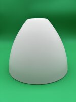 Ersatzglas opal matt weiß Ø200 mm H157 mm 42 mm Öffnung E27 Lampenglas Leuchtenglas