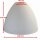 Ersatzglas opal matt weiß Ø200 mm H157 mm 42 mm Öffnung E27 Lampenglas Leuchtenglas