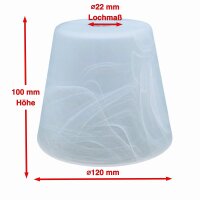 Alabasterglas weiß Ersatzglas Lampenglas...