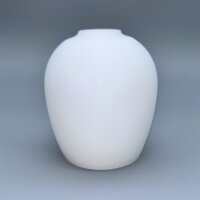 Glas opal matt weiß Ø100 mm H114 mm E14 Ersatzglas Lampenglas Leuchtenglas