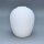 Glas opal matt weiß Ø100 mm H114 mm E14 Ersatzglas Lampenglas Leuchtenglas