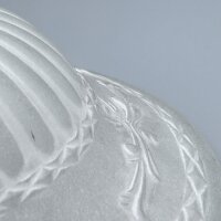 Ersatzglas Lampenglas Leuchtenglas satiniert weiß Ø270 mm H88 mm mit Ornamenten