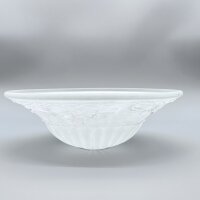 Ersatzglas Lampenglas Leuchtenglas satiniert weiß Ø270 mm H88 mm mit Ornamenten