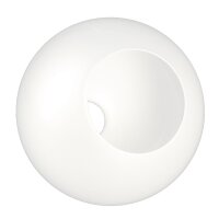 Kugelglas Lampenglas weiß, perlmutt Ø250mm Ersatzglas Leuchtenglas hochwertig Lampenschirm