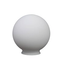 Kugelglas Lampenglas weiß glanz matt klar Ø 15cm mit Kragen Ersatzglas Leuchtenglas Glasschirm