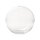 Kugelglas Lampenglas weiß klar Blasenglas Ø 25cm Ersatzglas ohne Kragen Glasschirm Lampenschirm Globus