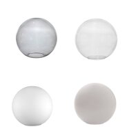 Kugelglas Lampenglas weiß, glanz, matt, klar,...