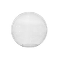 Kugelglas Lampenglas weiß, glanz, matt, klar, getönt Ø 200mm Ersatzglas Globusform 80mm Öffnung
