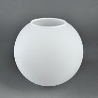 Kugelglas opal weiß matt, glänzend Ø 180 mm – Öffnung 80 mm ohne Kragen | Ersatzglas für Decken-, Wand- & Außenleuchten