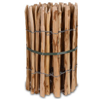 Staketenzaun Gartenzaun Haselnusszaun 5m Holz 60cm...