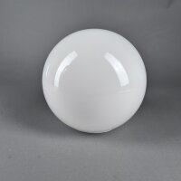 Kugelglas Lampenglas Ø 200mm weiß klar Leuchtenglas Lampenschirm Blasenglas