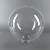 Kugelglas Lampenglas  Ø 300mm opal weiß klar Leuchtenglas mit Kragen