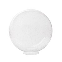 Kugelglas Lampenglas Ersatzglas Ø 400mm weiß klar Kugel Leuchtenglas Blasenglas
