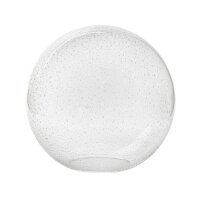 Kugelglas Lampenglas weiß, klar Ø 250mm Leuchtenglas Ersatzglas Lampenschirm