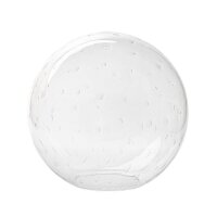 Kugelglas Lampenglas weiß, klar Ø 250mm Leuchtenglas Ersatzglas Lampenschirm