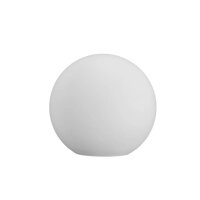 Kugelglas Ersatzglas, Ø 150 mm, Weiß Matt, 70 mm Öffnung ohne Kragen, Blendfrei