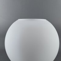 Kugelglas Ersatzglas, Ø 150 mm, Weiß Matt, 70 mm Öffnung ohne Kragen, Blendfrei
