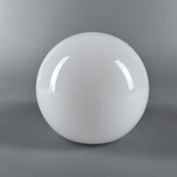 Kugelglas Opal Weiß Glänzend Ø150 mm Öffnung 68 mm Ohne Kragen Ersatzglas Leuchte