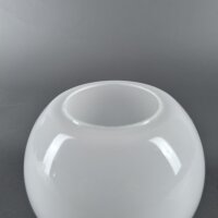 Kugelglas Opal Weiß Glänzend Ø150 mm Öffnung 68 mm Ohne Kragen Ersatzglas Leuchte