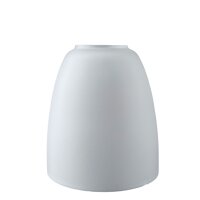 Lampenglas weiß matt Glasschirm Ø 83mm Höhe 93mm E14 Casa 453