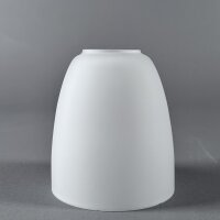 Lampenglas weiß matt Glasschirm Ø 83mm Höhe 93mm E14 Casa 453