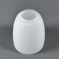 Lampenglas weiß matt Glasschirm Ø 83mm Höhe 93mm E14 Casa 453