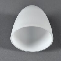 Lampenglas weiß matt Glasschirm Ø 83mm Höhe 93mm E14 Casa 453