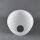 Lampenglas weiß matt Glasschirm Ø 83mm Höhe 93mm E14 Casa 453