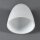 Lampenglas weiß matt Glasschirm Ø 83mm Höhe 93mm E14 Casa 453