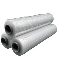 Stretchfolie transparent 500 mm x 300 m, 23 my, ca. 3,45 kg – Verpackungsfolie