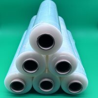 Stretchfolie transparent 500 mm x 300 m, 23 my, ca. 3,45 kg – Verpackungsfolie