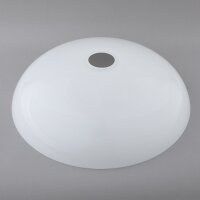 Lampenglas Ersatzglas Glasschirm Ø 350mm Weiß glänzend Opalglas E27 Leuchtenglas