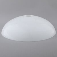 Lampenglas Ersatzglas Glasschirm Ø 350mm Weiß glänzend Opalglas E27 Leuchtenglas