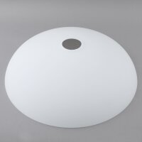 Lampenglas Ersatzglas Glasschirm Ø350mm weiss matt Lampenschirm Glas rund E27
