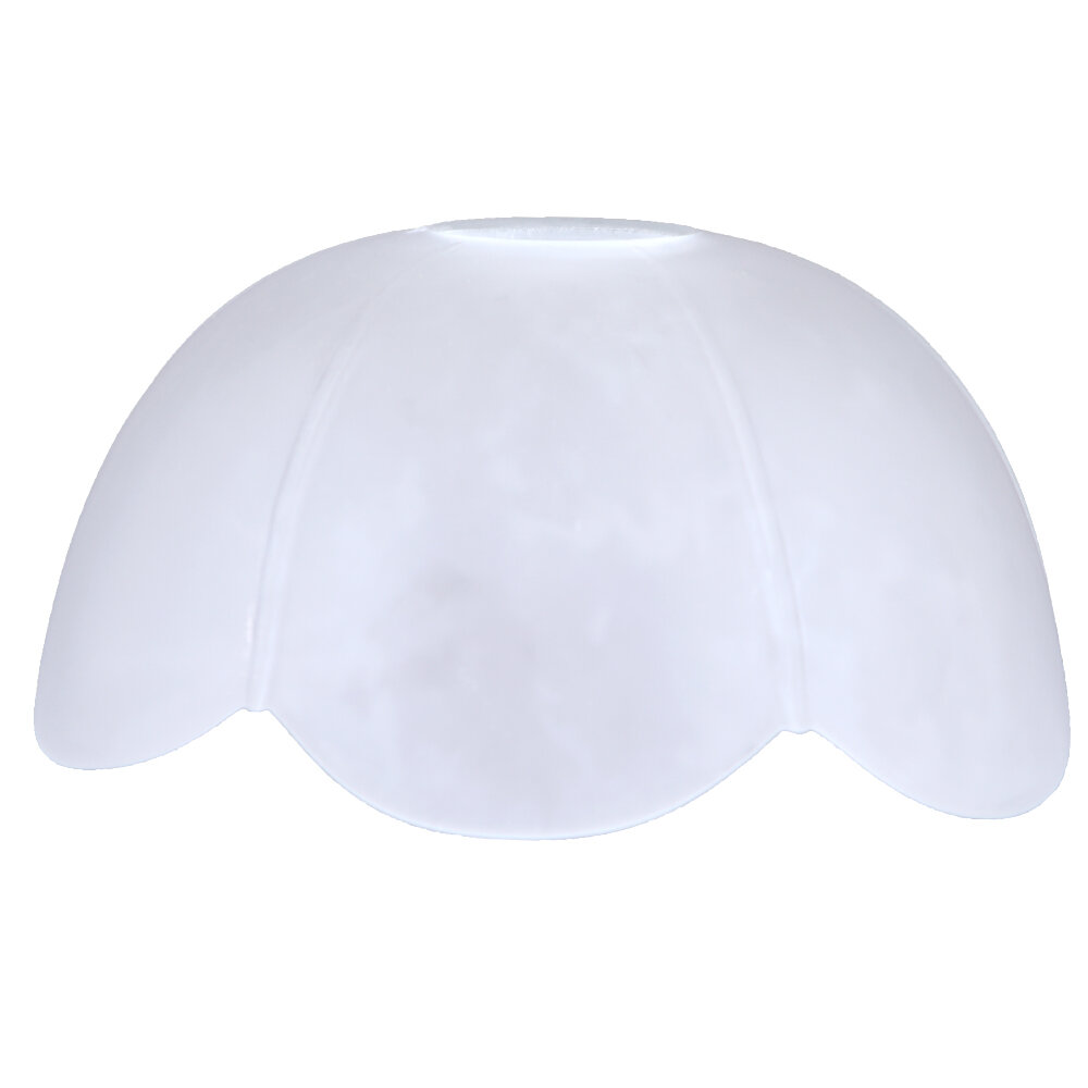 Lampenglas 189mm Für Petroleumleuchten - Opalglas Weiß Für E27 Fassung