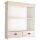 Wandregal Küchenregal Wandschrank Cremeweiß Regal Holzregal Vintage