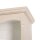 Wandregal Küchenregal Wandschrank Cremeweiß Regal Holzregal Vintage