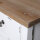 Kommode Bretagne XL Türen Holz Vintage Look creme weiß