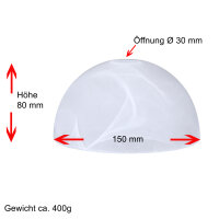 Lampenschirm Alabasterglas weiß Ø 149mm E14...