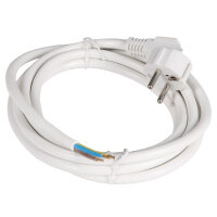 Anschlussleitung Weiß mit Schukostecker 025510...