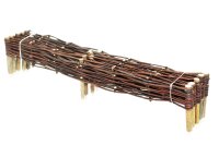 Beeteinfassung aus Weide 100/30 5er Set